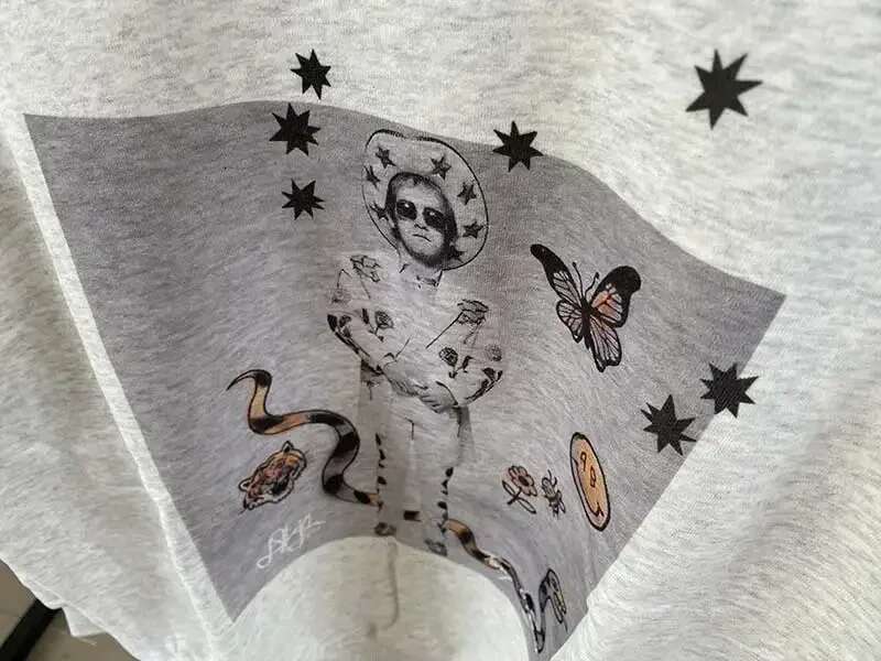 GREY sweatshirt autumn new winter clothes women long sleeve crew neck sweatshirts female streetwear