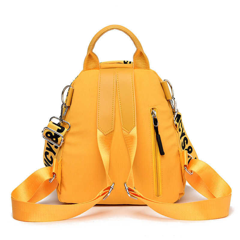 Shoulder Bag For Women New Korean Version Oxford Cloth Leisure Travel Backpack Large Capacity Outdoor Leisure Shell Backpack