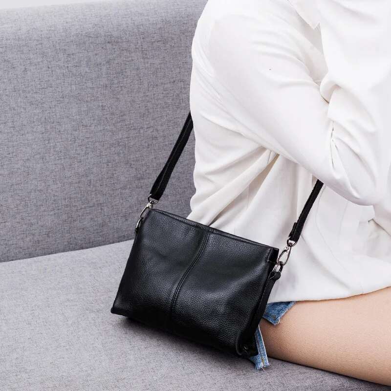 Genuine Women's Shoulder Bags For Women 2021 Fashion Ladies Crossbody Bag Female Cow Leather Flap Handbags