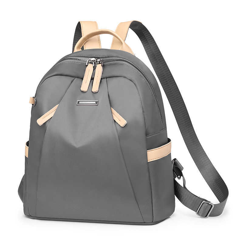 Oxford Cloth Backpack Lightweight Travel Bag New Large Capacity Casual Womens Backpack Commuting Backpack