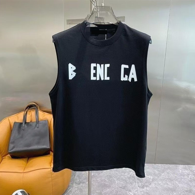 Designer Luxury Mens Tank Top Cotton Underwear Sleeveless T Shirt Letter Print Muscle Sexy Off Shoulder Vest Quick Dry Summer Mens Gym Workout Swim Beach Q260314