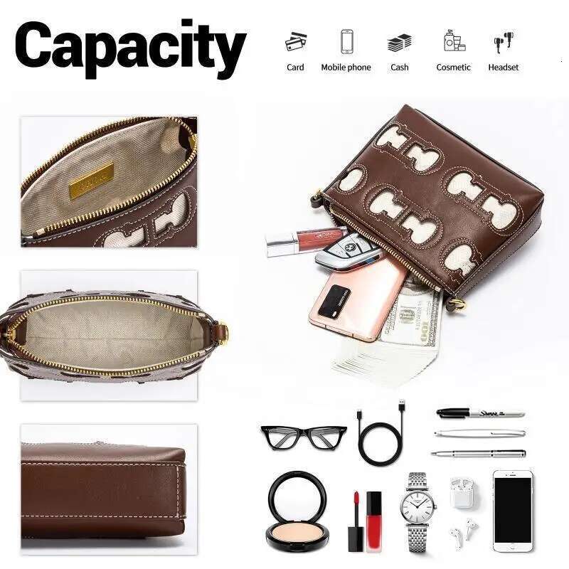 Crossbody 2025 New Brand Designer Simple Atmosphere Hollow Design Shoulder Beach Bag Women's