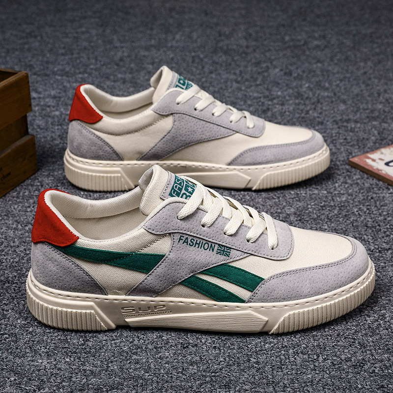 Summer new casual shoes fashion shell head painted canvas shoes Korean version of the trend sports shoes