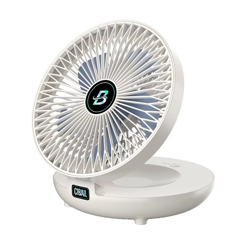 Portable Ventilation Air Multifunctional Folding Fan Mini Desktop Usb Fan Wall-mounted Foldable Table Model Fan