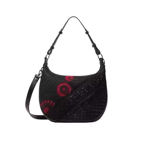 2022 Spain D Women's Fashion Handbag Embroidery Print Unique High Quality Backpack Personality Trend