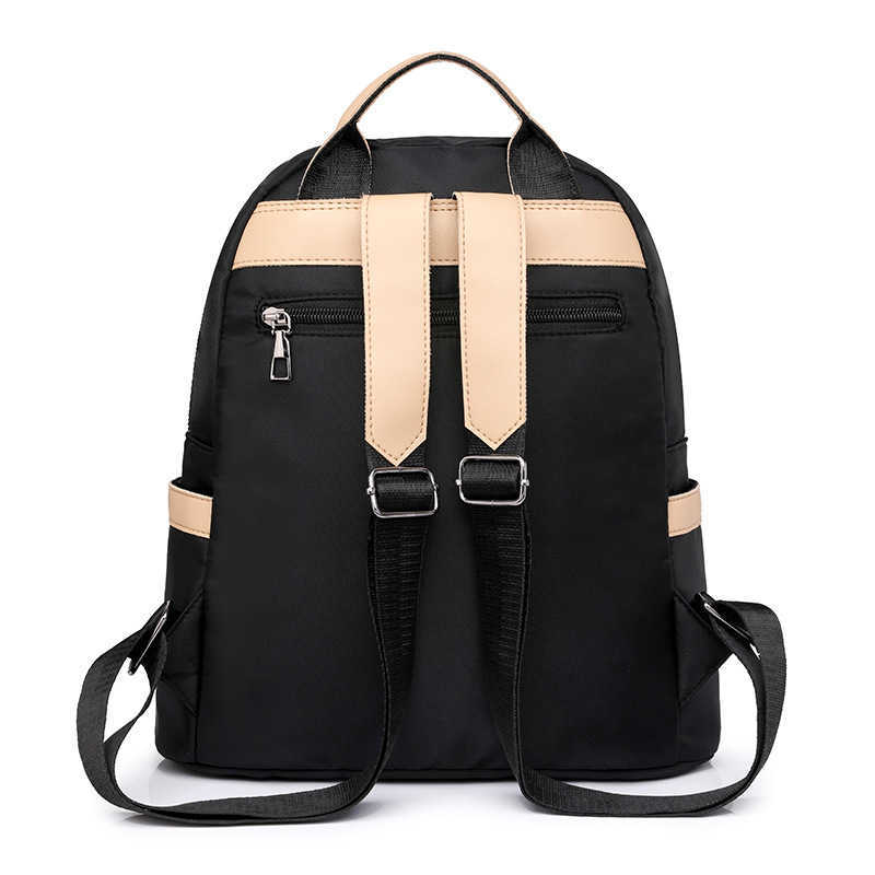 Oxford Cloth Backpack Lightweight Travel Bag New Large Capacity Casual Womens Backpack Commuting Backpack