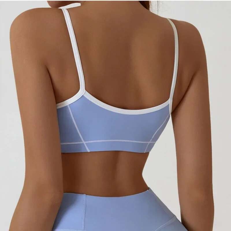 Cloud Rise Woman Sports Bra Gym Yoga Crop Top Fiess Underwear Backless Workout Vest Shirt Lady Running Fast Dry Sportswear