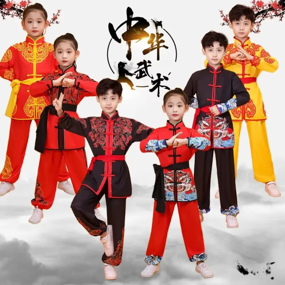 Chinese Kung Fu Uniform Boys Performance Martial Arts Set Mens Tai Chi Set Mens Martial Arts Set Mens Clothing 250214