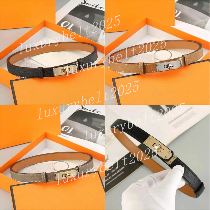 Belts for women designer belt womens belt ceinture luxe leather belt narrow all-match with skirt dress decorative pants tucked waistband locking buckle tight belts