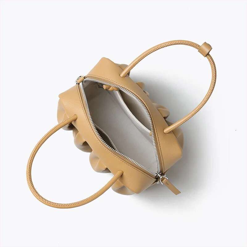 2025 New Women Leather Purses And Handbags Fold Brand