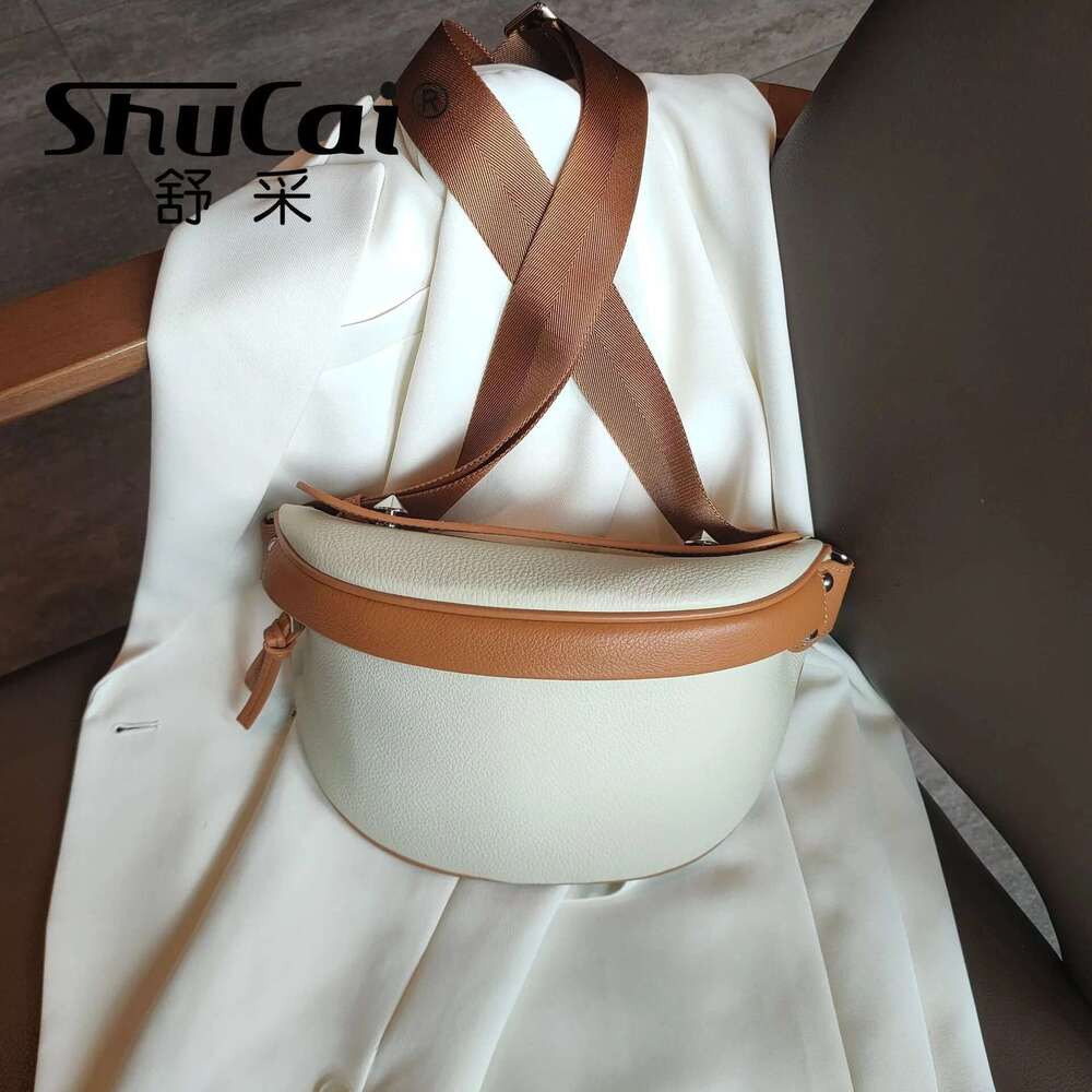 The New Women's Chest Bag Fanny Pack Bundi Bao Chao Large-Capacity Soft Leather Bag Is Small And Light With All Kinds Of Fashion