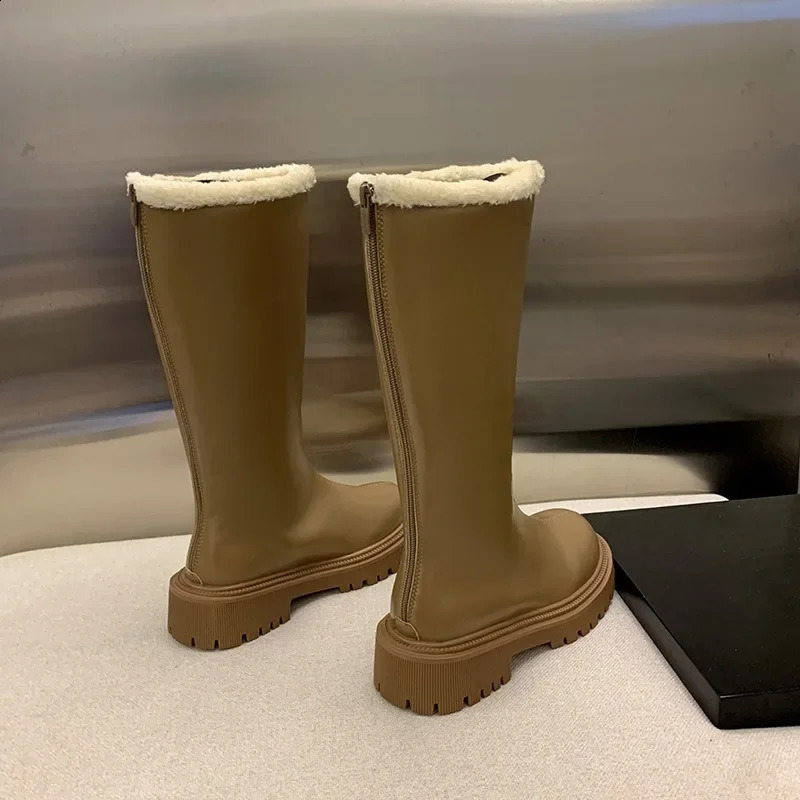 Womens rain boots womens winter waterproof boots lightweight wear-resistant anti slip womens shoes Botas De Inviernno Para Mujer 250213