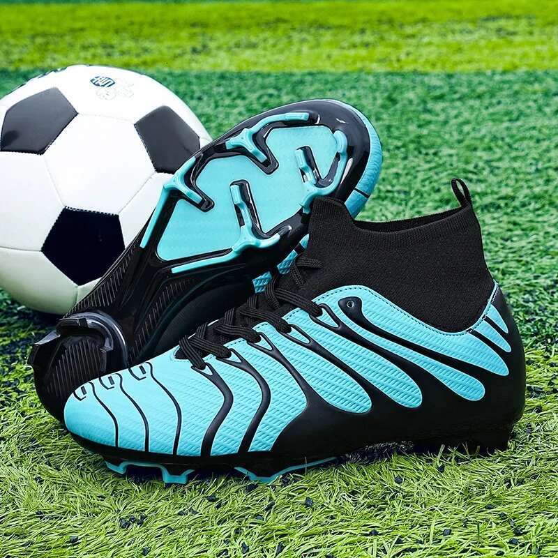 Men TF/FG Soccer Professional Original Shoes Indoor Football Field Boots Grass Training Fast Non Slip Sneaker