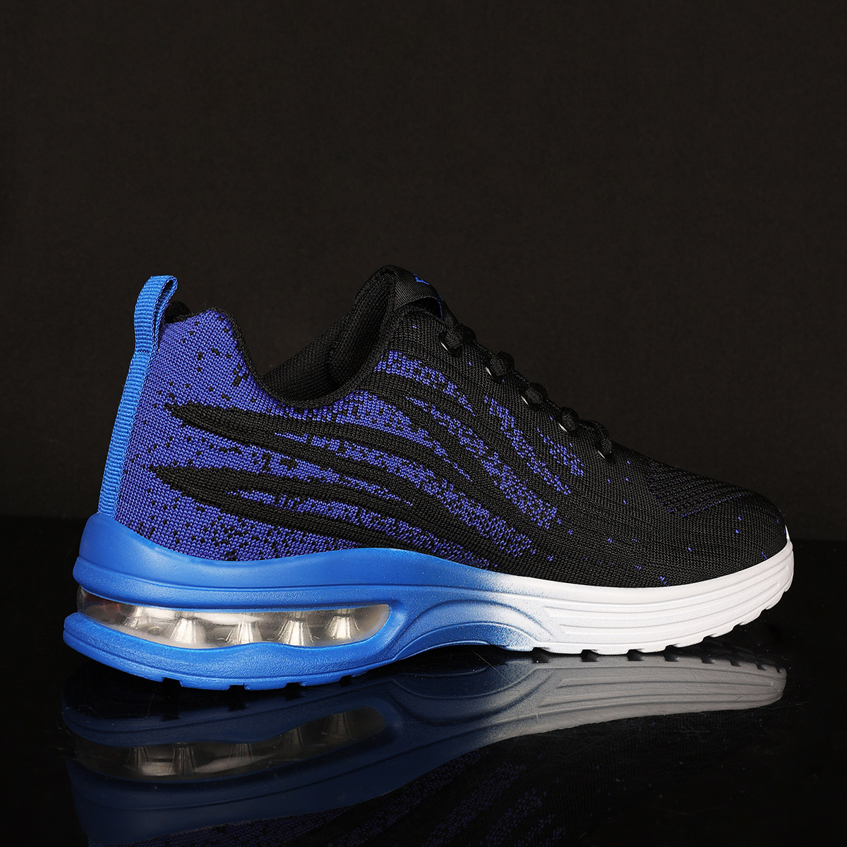 Super Sized Men's Designer Fly Woven Mesh Breathable Running Shoes For Spring And Summer 2025 Low Top Air Cushion Soft Sole Fashionable Casual Sp