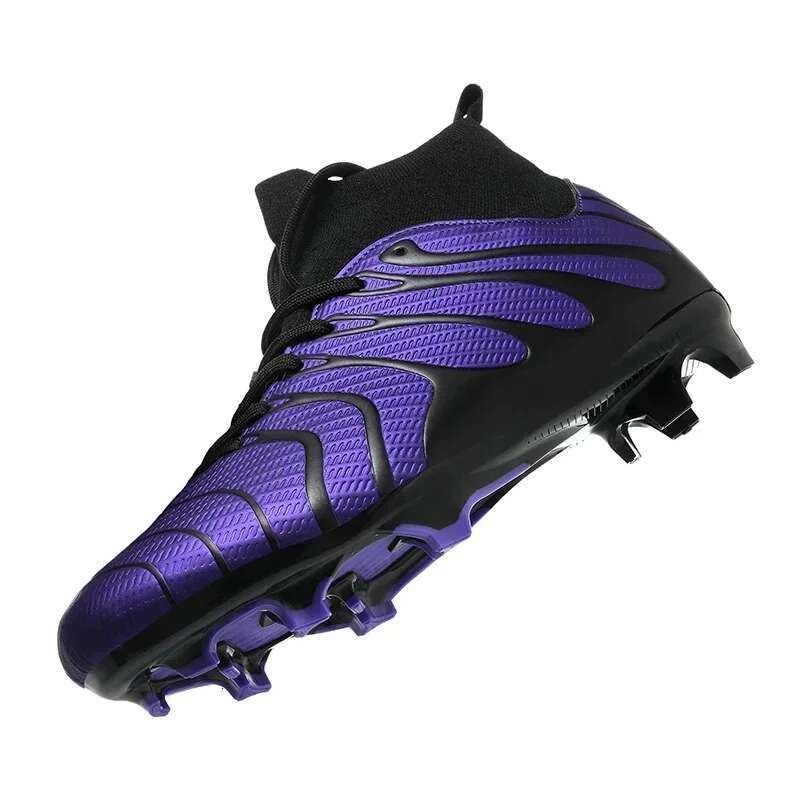 TF/FG Men Soccer Society Cleats Non Slip Shoes Outdoor Professional Studded Turf Comfortable Football Field Boots