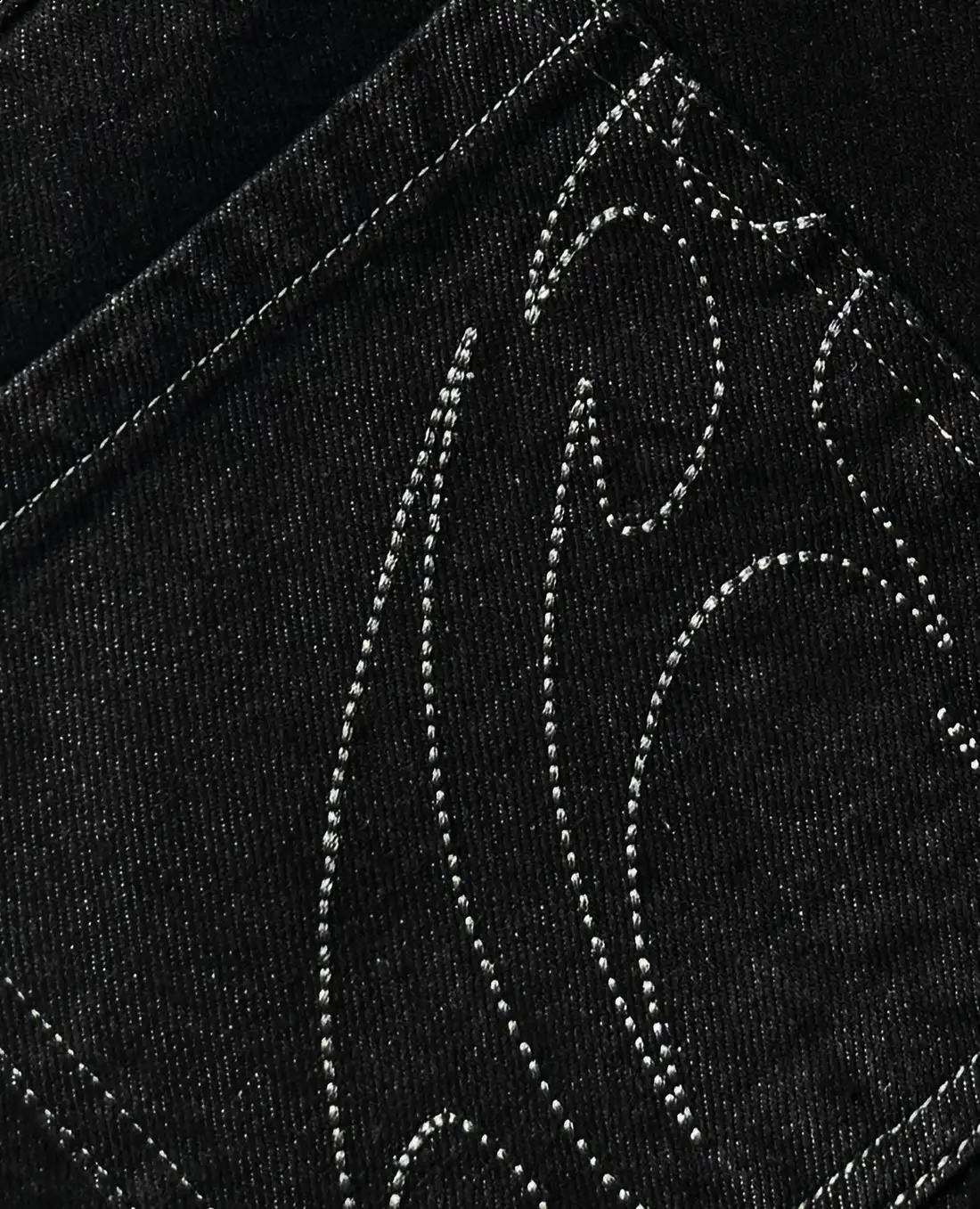 90s Retro Street Embroidery Jeans Male R B Solid Color Loose Straight Pants Female Y2K Harajuku Hip Hop Punk Style Mens Jeans 250210