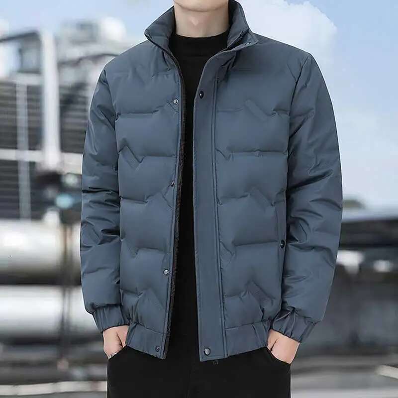 Winter New Lightweight Loose Plush Warm 90%White Duck Windproof Down Jacket Men Casual Coat Male
