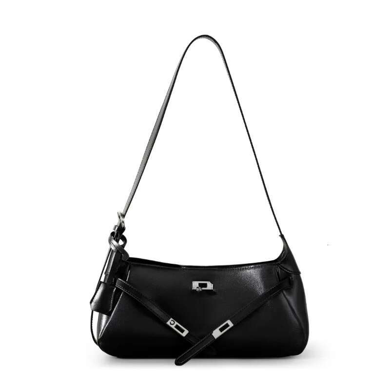 100% Genuine Leaher Women Baguette Bag Cowhide Underarm Shoulder Crossbody Fashion French Women's Bag Gift Genuine Leather Cartoon BagVoyage