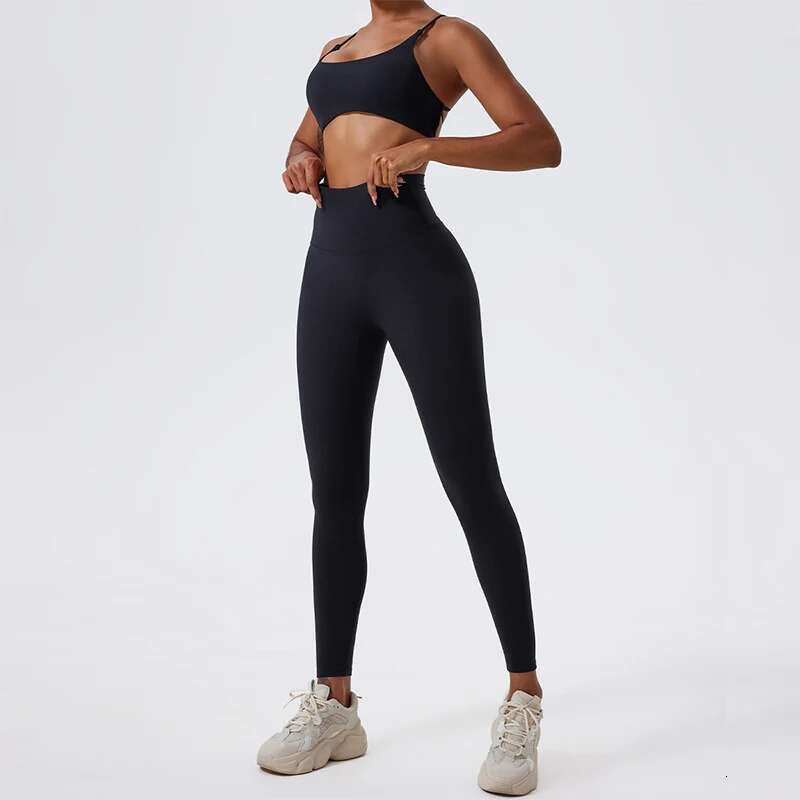 Ctenkevet 2 Piece Sport Outfit Woman Sports Set For Quick-Dry Yoga Clothing Workout Women Gym Bra Sets