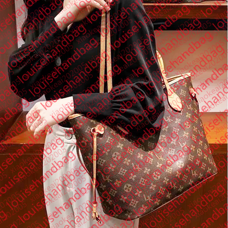 Luxurys Fashion Designer Bag 2pcs Set Women Bags Handbag Shoulder Naverfulls Womans Composite Ladys Clutch The Tote Bag Female Coin Purse Wallet