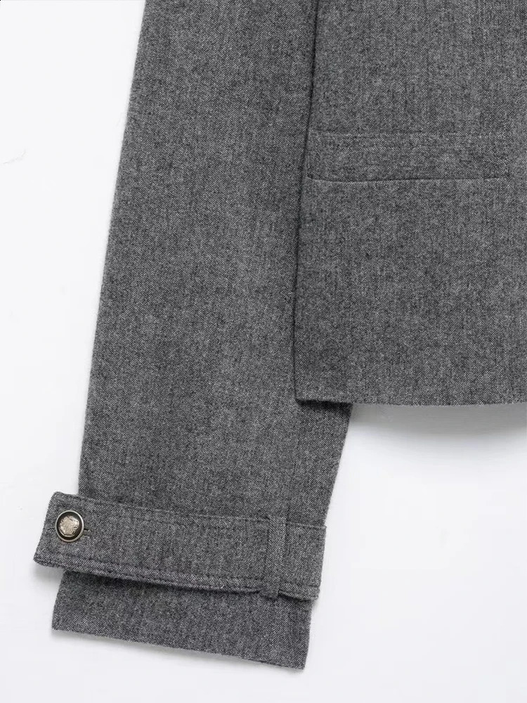 Elegant Crop Jacket Mini Skirts Sets O-neck Double Breasted Coats Pleated A Line Skirt Autumn Fashion Office Lady Outfits 250210