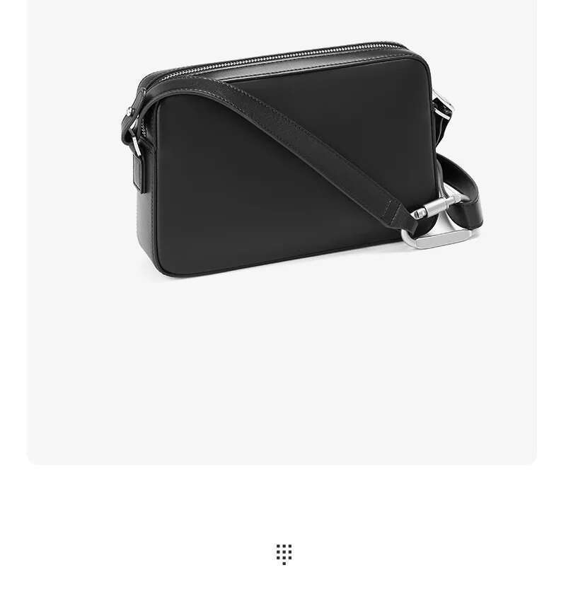 Solid Color Functional Crossbody Bag Multifunctional Messenger Unisex Trendy Casual Shoulder Bag