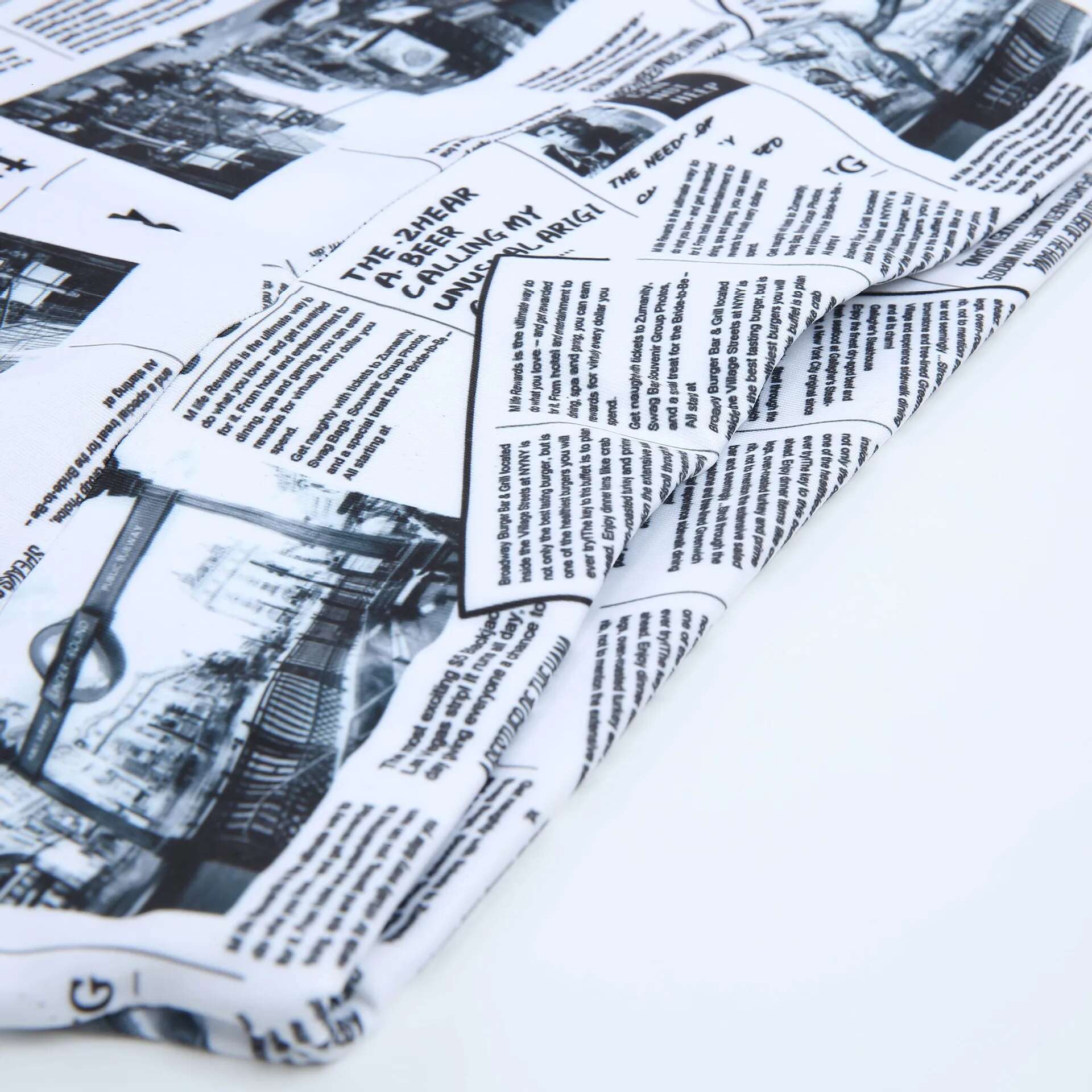 New Black White High Waist Seamless Yoga Newspaper Letter Print Streetwear Leggings Fiess Women Sexy Casual Pants