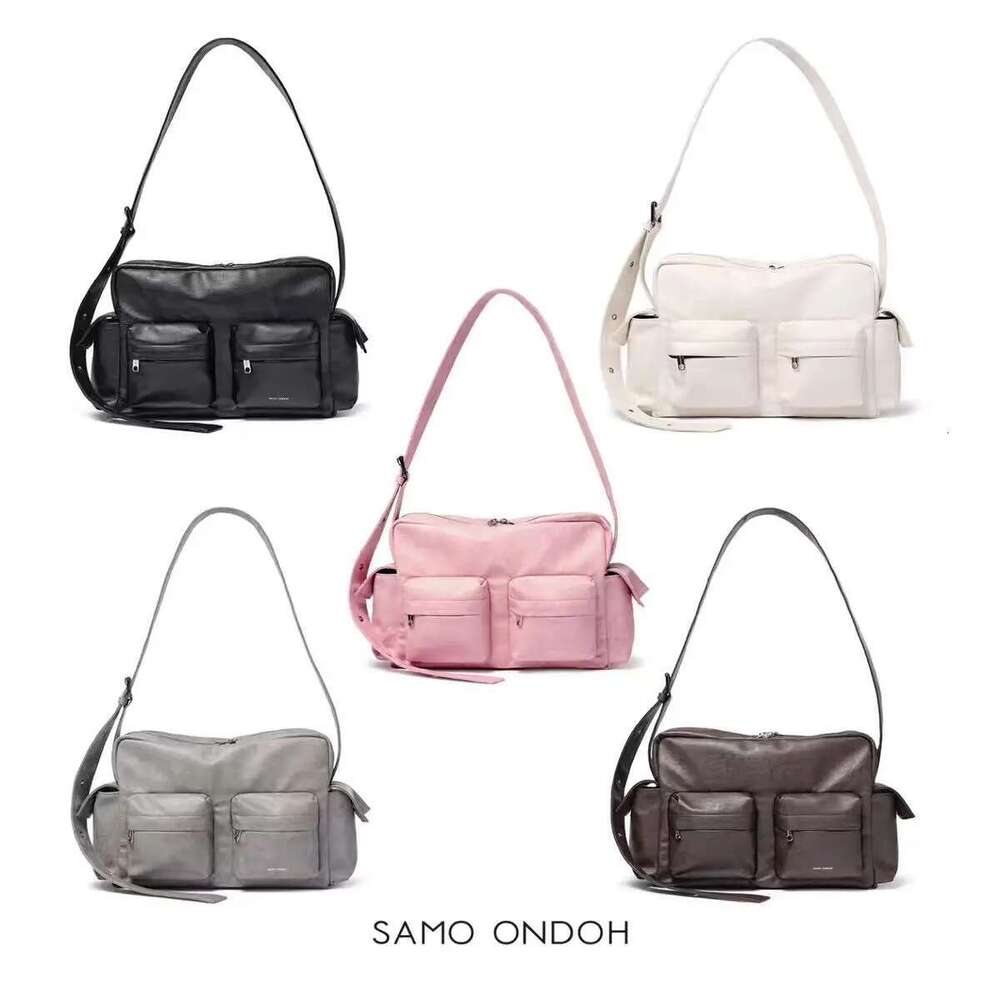 South Korea SAMO ONDOH Small Saddle Crossbody Song Yuqi Samoondoh Motorcycle Bag Female
