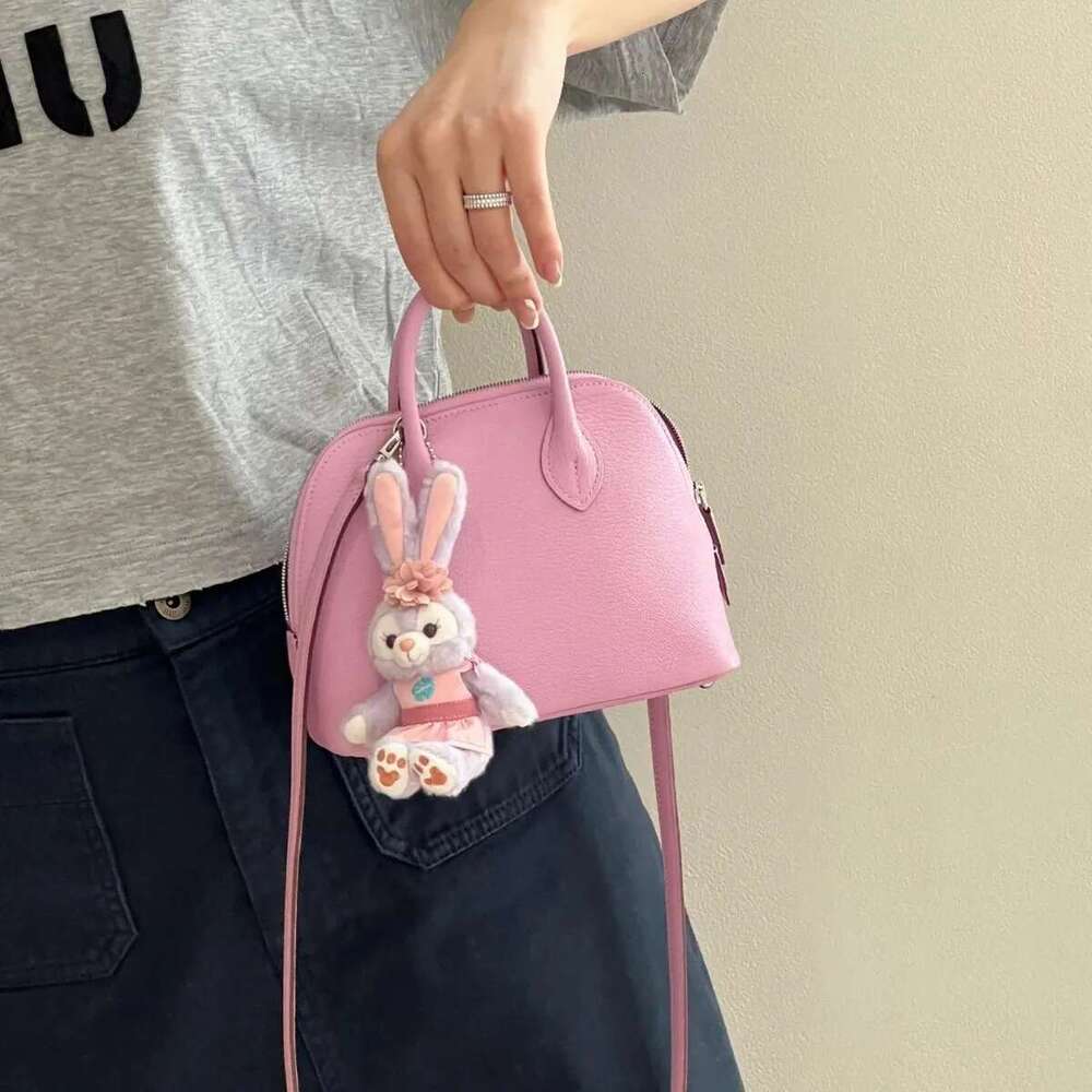 Real Leather Shell Crossbody Bags Women Cowhide Shoulder Designer 2024 New Fashion Lady Top Handle Bag Purses And Handbags