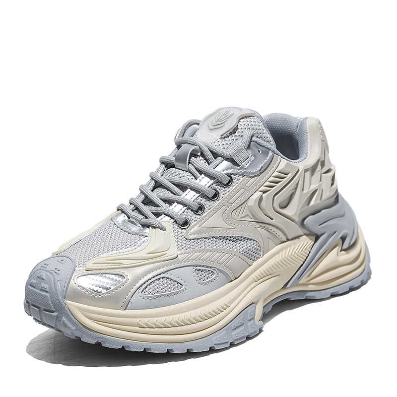 Men Sports Shoes Thick Sole Chunky Shoes Hot Sale Design Sense Versatile Multi Colors Free shipping