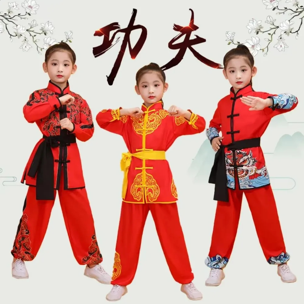 Chinese Kung Fu Uniform Boys Performance Martial Arts Set Mens Tai Chi Set Mens Martial Arts Set Mens Clothing 250214