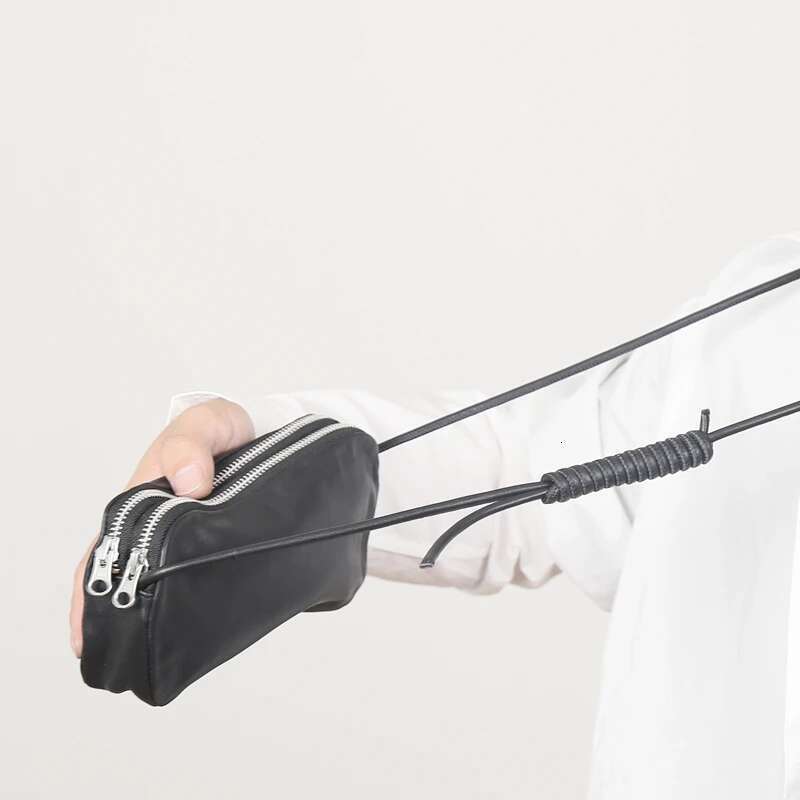 Mini Satchels Genuine Leather Handmade Messenger Crossbody Pack Cowhide Cell Phone Unisex Travel Passport Bag