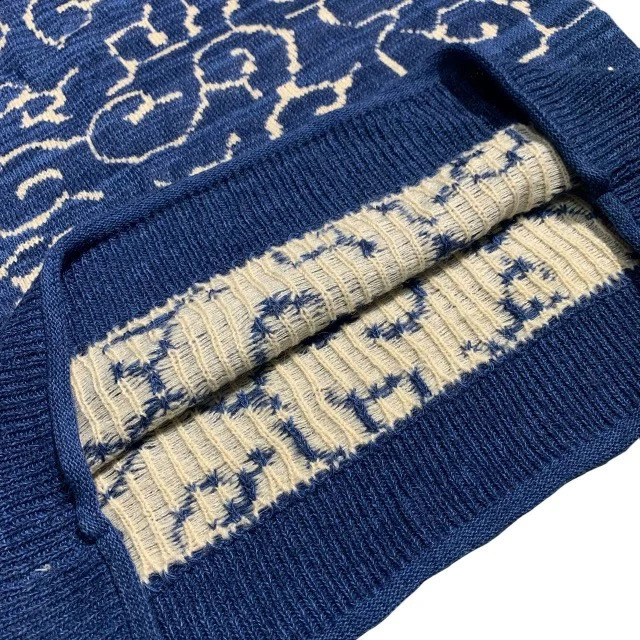 2014aw High Street Kapital Retro Sweater Knitted Vest Casual Edition Sweater Vest Street Clothing Y2k Mens Clothing 250210