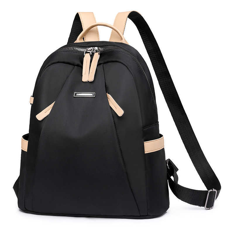 Oxford Cloth Backpack Lightweight Travel Bag New Large Capacity Casual Womens Backpack Commuting Backpack