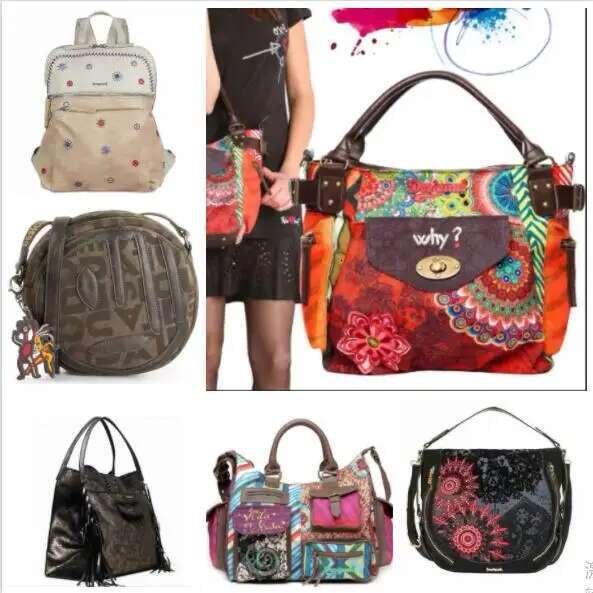 2022 Spain D Women's Fashion Handbag Embroidery Print Unique High Quality Backpack Personality Trend