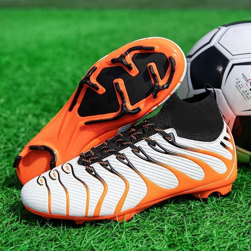 Original Men Field Boots Professional Turf Cleats Soccer Indoor Futsal Non Slip Training Football Shoes