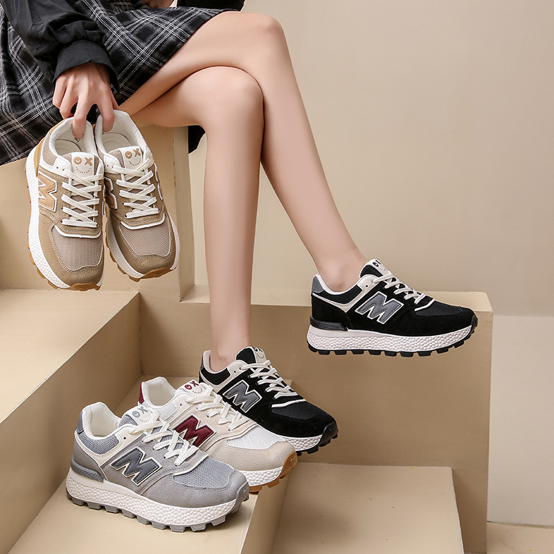 new free shipping shoes women men running shoes sneakers sports black grey brown casual shoes breathable runners trainers mens 574