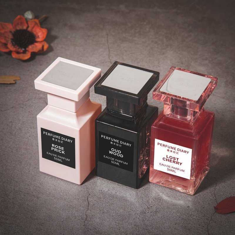 Fragrance Audis Zhenhua Ebony Rose Cherry Blossom Fragrance Light Fragrance Lasting Fragrance perfume 50ml Chain Store H25215