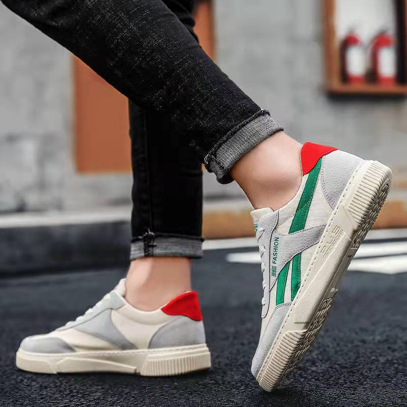 Summer new casual shoes fashion shell head painted canvas shoes Korean version of the trend sports shoes