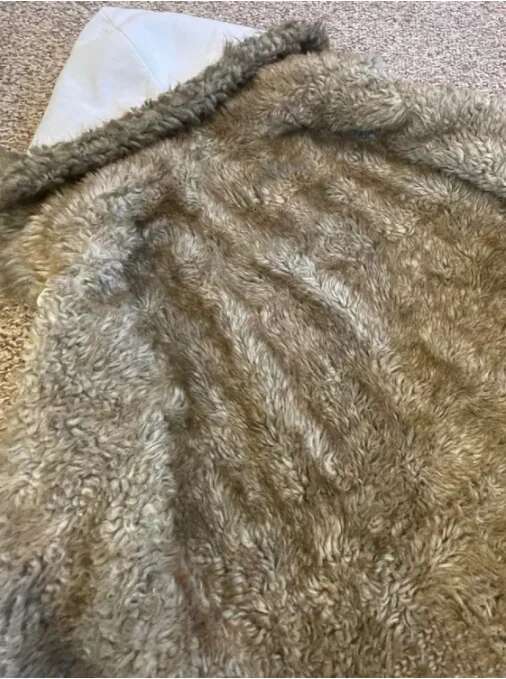 Autumn and Winter Warm Plush White Letter Pattern Fur Collar Hooded Retro Zipper Top Wool Inner Jacket Sweatshirt