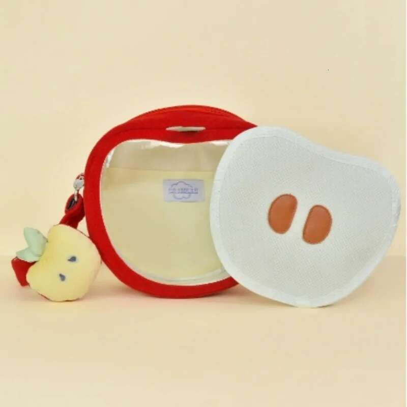 Original 2025 Fashionable Special Apple Pain Plush Bag Crossbody Baby Autumn Winter New Year Red Western Style