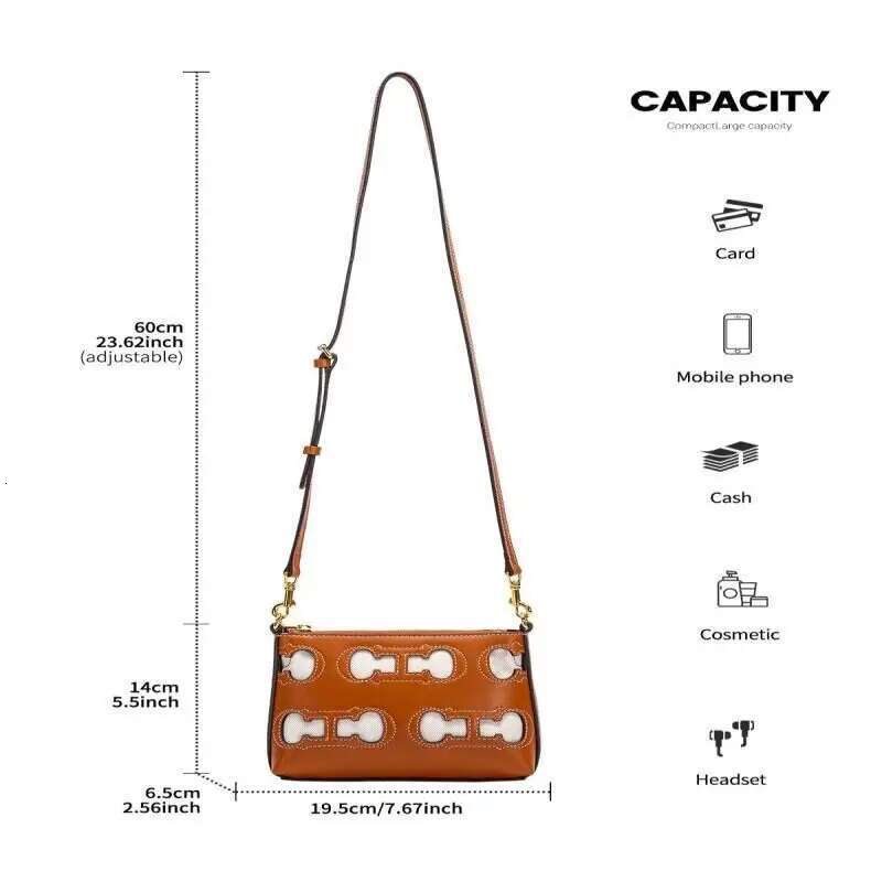Crossbody 2025 New Brand Designer Simple Atmosphere Hollow Design Shoulder Beach Bag Women's