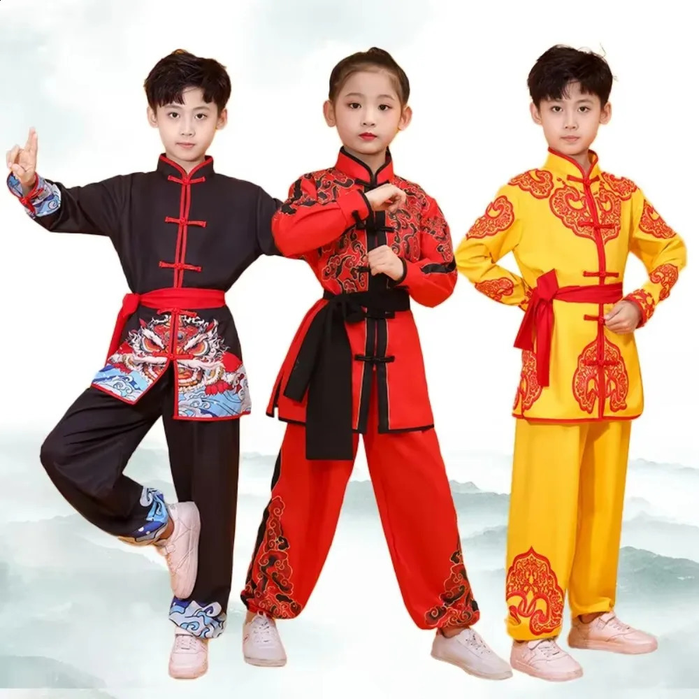 Chinese Kung Fu Uniform Boys Performance Martial Arts Set Mens Tai Chi Set Mens Martial Arts Set Mens Clothing 250214
