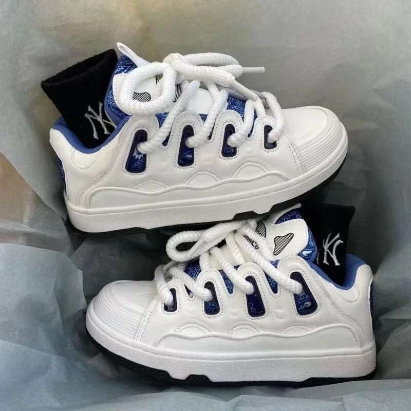 2024 New Man Sk ateboard Bread Retro Nati onal Trend Sport Shoe Wind Board Sneaker Shoes for Women Chaussure Hom me