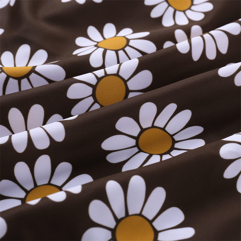 Women's Long Sleeve Bathing Suit One Piece Swimsuit Floral Print Backless Swimwear