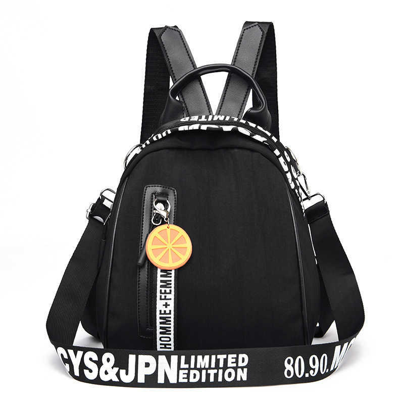 Shoulder Bag For Women New Korean Version Oxford Cloth Leisure Travel Backpack Large Capacity Outdoor Leisure Shell Backpack