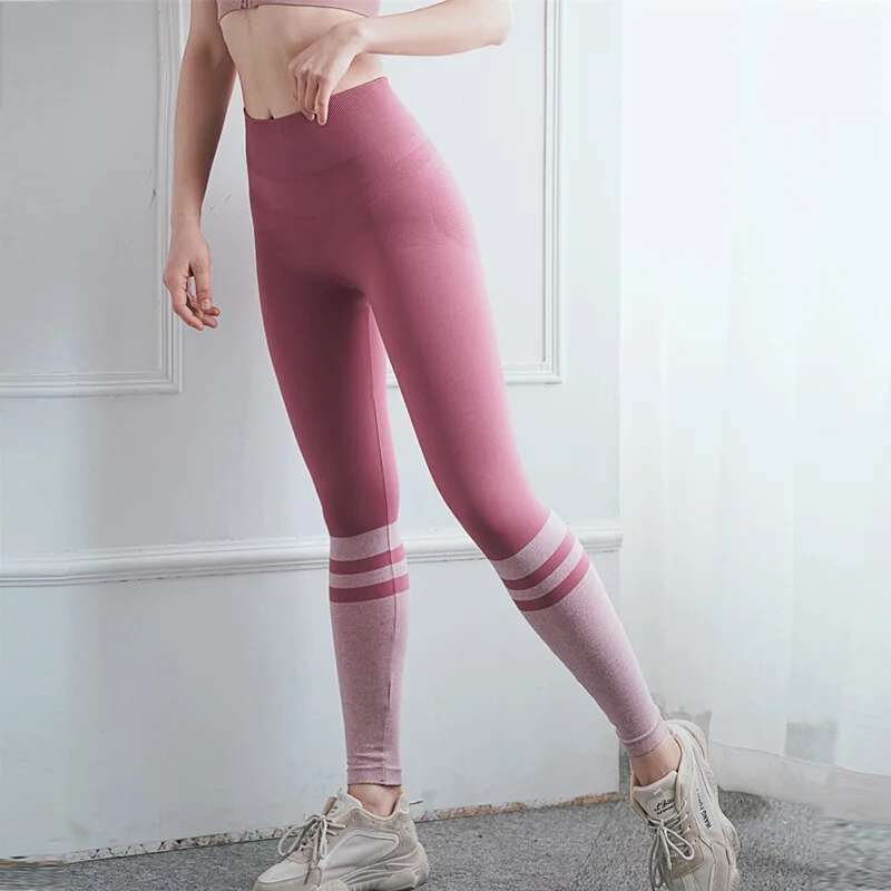 Slimming Tummy Trimmer High Waist Trainer Sports Long Yoga Pants Women Leggings Fiess Tights Belly Control Panties Shapewear