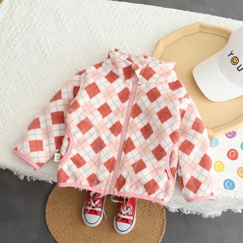 autumn winter childrens clothing baby jackets cute thick jackets for children fashionable casual clothing for young children baby sportswear 250214