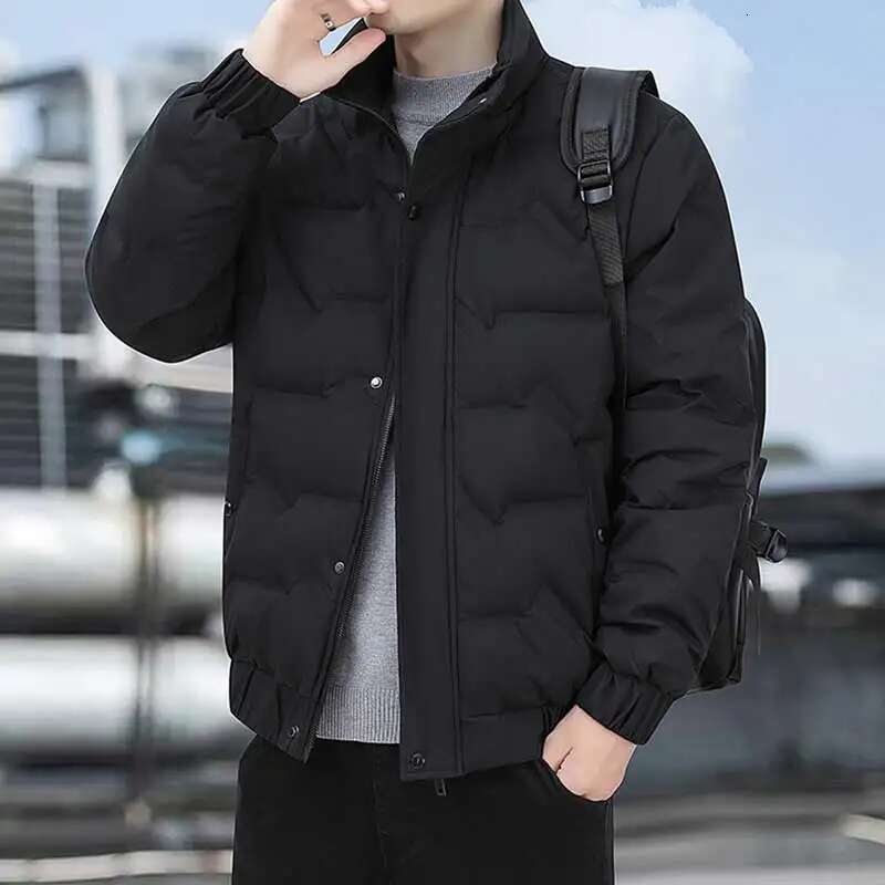 Winter New Lightweight Loose Plush Warm 90%White Duck Windproof Down Jacket Men Casual Coat Male