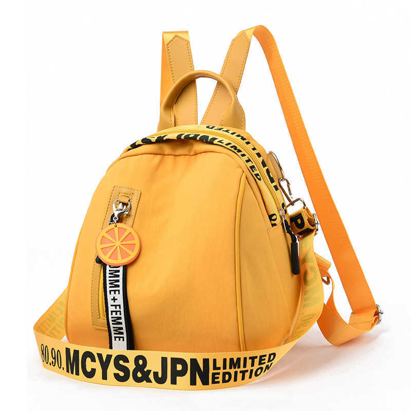 Shoulder Bag For Women New Korean Version Oxford Cloth Leisure Travel Backpack Large Capacity Outdoor Leisure Shell Backpack